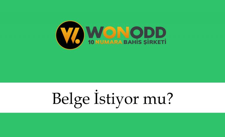 Wonodd Belge İstiyor mu?